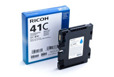 Cartridge RICOH gélová GC41HC modrá