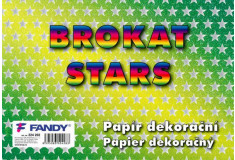 Dekoračný papier BROKAT stars