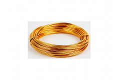 Drôt dekoračný 2mm zlatý 5 metrov