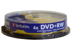 DVD +RW Verbatim CakeBox/10ks