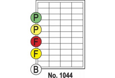 Etikety SOTO 1044, farebné, 48.5x25.4