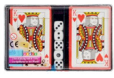 Karty KANASTA + kocky  (darček pre maloobchodný nákup nad 100,-€)