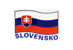 Nálepka Vlajka SLOVENSKO A4 DOPREDAJ