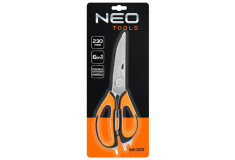  Nožnice 6v1 Neo Tools, dĺžka 230mm, dĺžka čepele 120mm (darček pre maloobchodný nákup nad 150,-€)