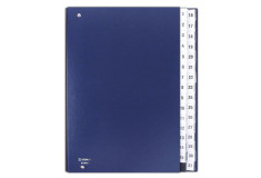 Podpisová kniha - register DONAU 1-31 modrá