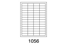 Etikety SOTO 1056, biele, 48.5x20.5