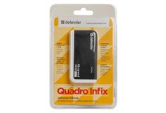 USB HUB 2.0 1/4 port Quadro Infix