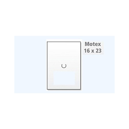 Etikety do klieští 23x16 mm, MOTEX 2-radové