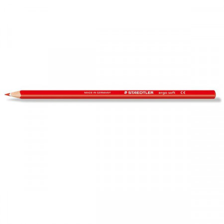 Ceruza STAEDTLER Ergo Soft červená