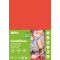 Farebný papier A4 170g APLI A14239 červený