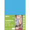 Farebný papier A4 170g APLI A16502 stredne modrý